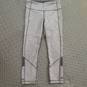 Lululemon Athletica Gray Leggings- crop